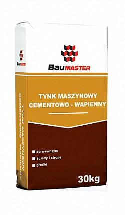 Tynk maszynowy cementowo-wapienny BauMASTER